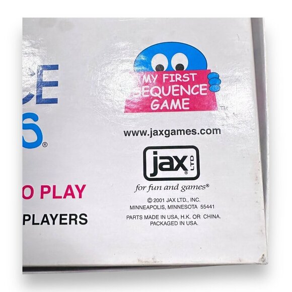 Sequence For Kids Board Game By Jax Ages 3 to 6 - Instructions are NOT Included - Picture 2 of 16